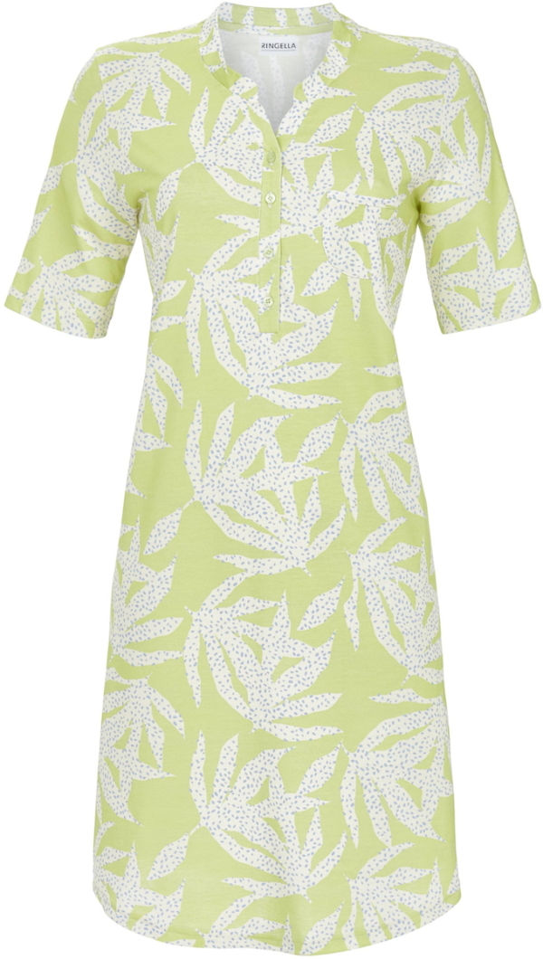 Groen flora nachthemd Ringella