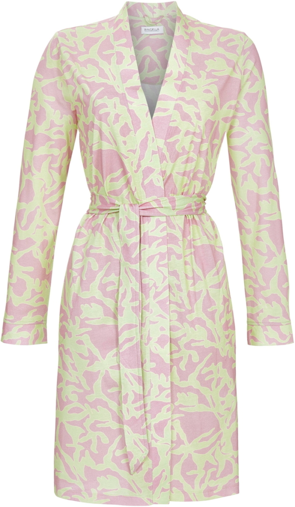 Ringella badjas groen aderpatroon