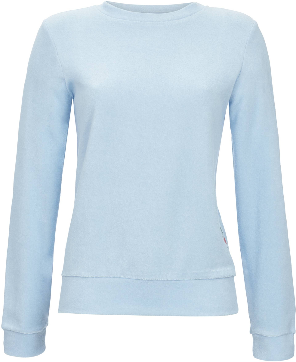 Badstoffen pyjamashirt blauw Ringella