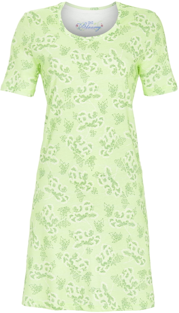 Groen gebloemd nachthemd Ringella