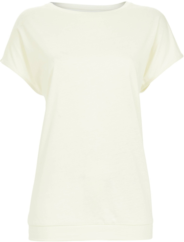 Effen crème pyjamashirt Ringella