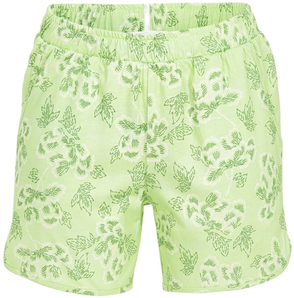 Groene pyjamashort bloemen Ringella