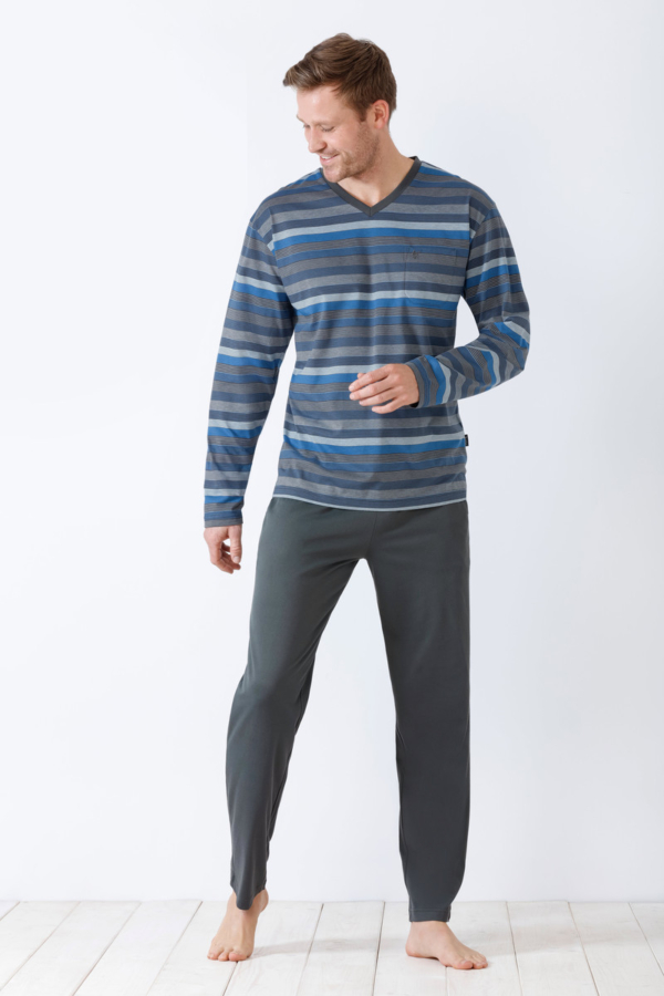 Hajo heren pyjama met strepen