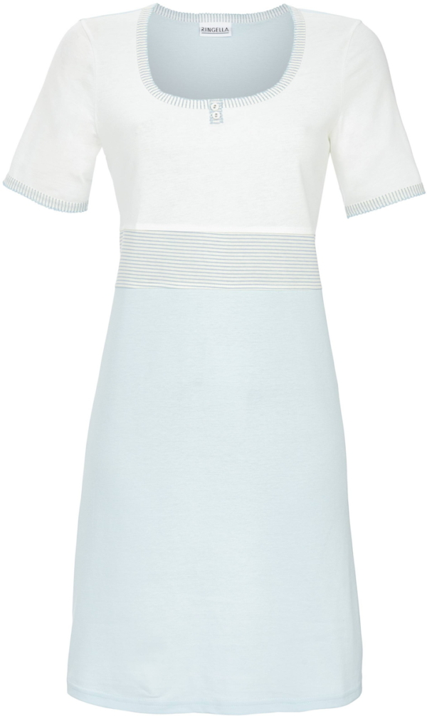 Modern Ringella nachthemd blauw