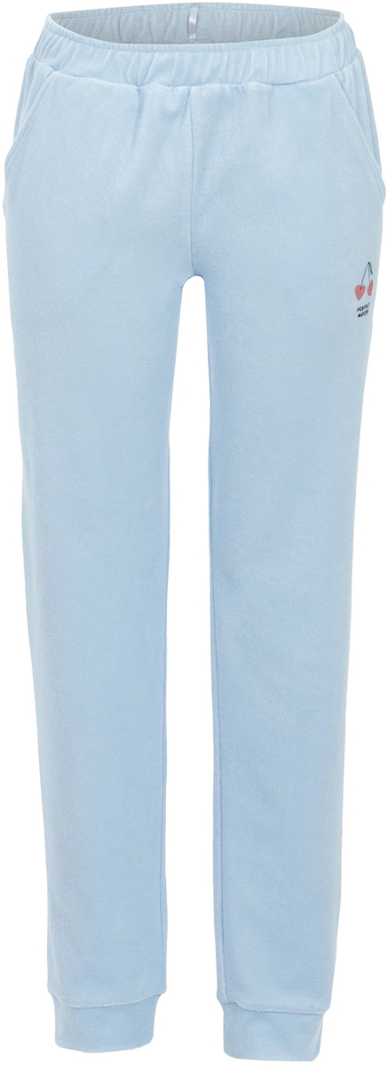 Badstoffen pyjamabroek blauw Ringella